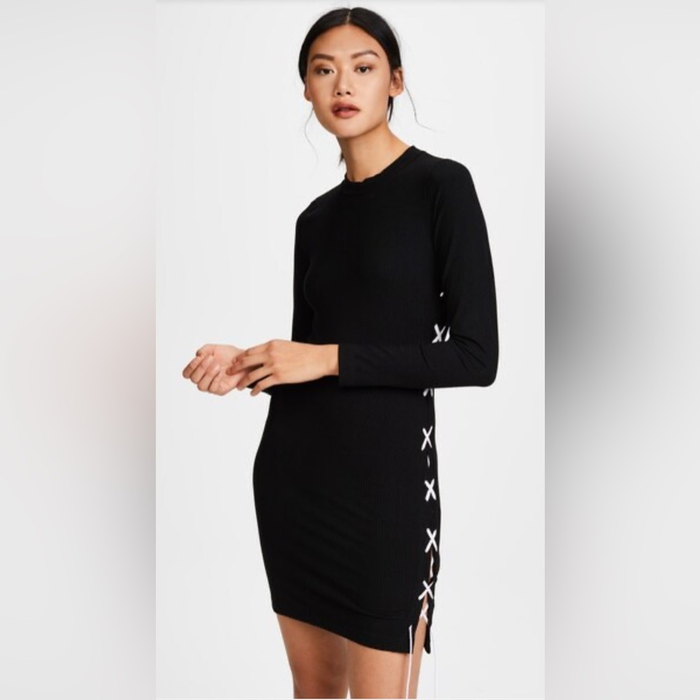 LNA Ruby Lace Up Dresss
